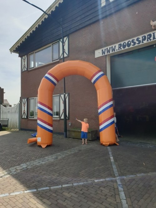 Boog - Oranje (Opblaasbare)